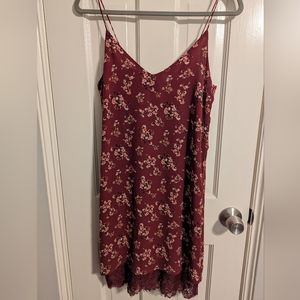 Floral slip dress